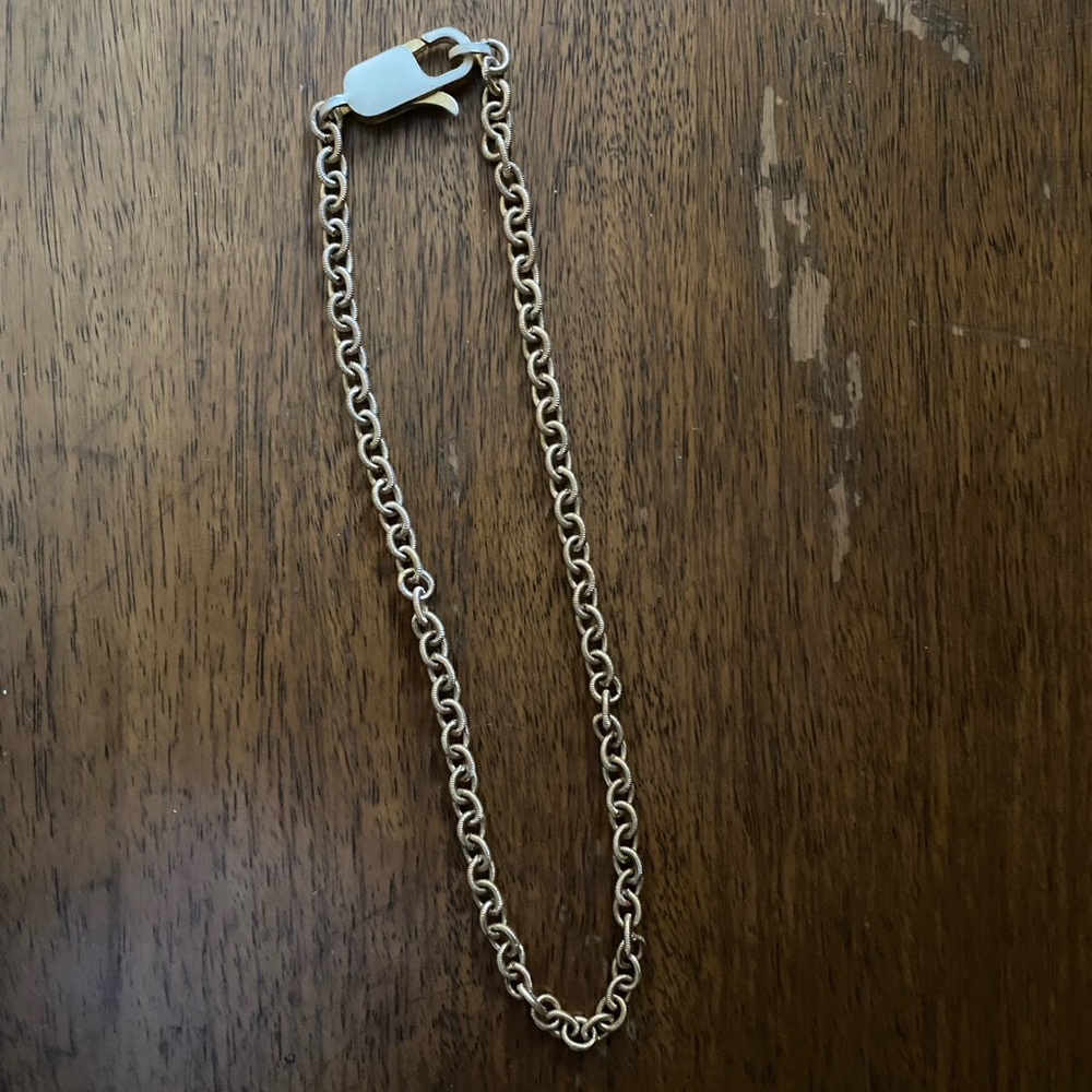Gold plated chain